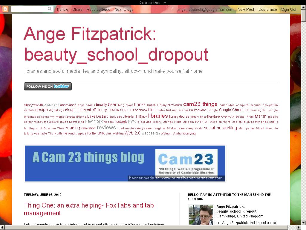 Ange Fitzpatrick: beauty_school_dropout: 2010
