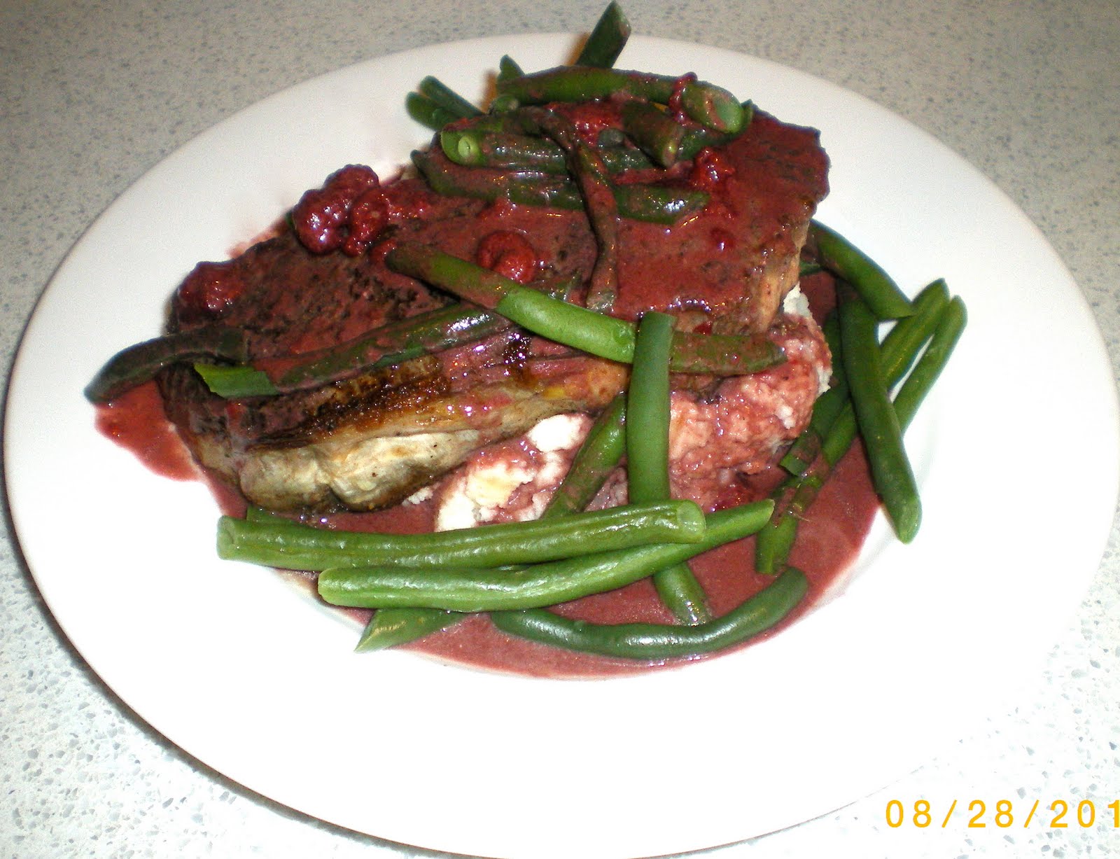 Cate Can Cook, So Can You!! Beef Fillet with Raspberry Sauce