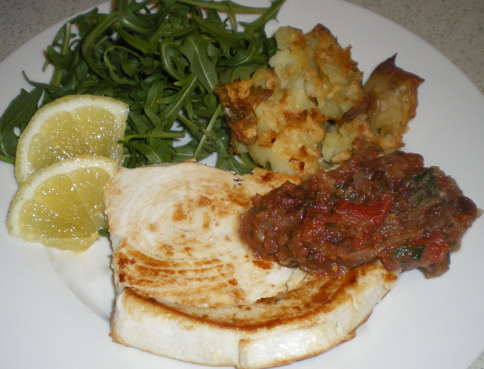 Cate Can Cook, So Can You!! Swordfish with Agrodolce