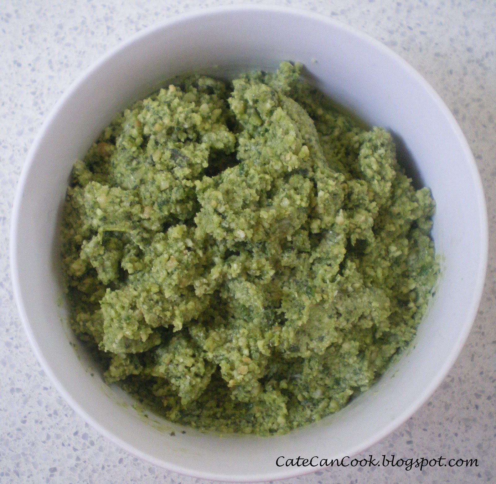 Cate Can Cook, So Can You!! Basil Pesto Dip and Pumpkin and Spinach