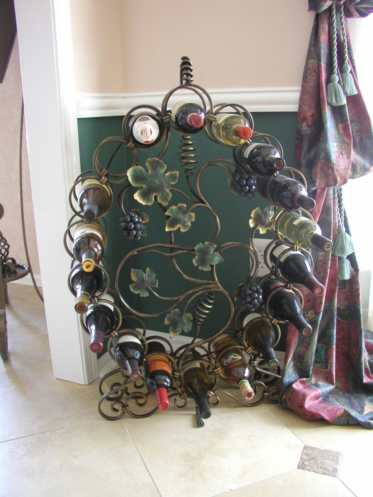 Lomonaco's Iron Concepts & Home Decor Custom made Wine Rack