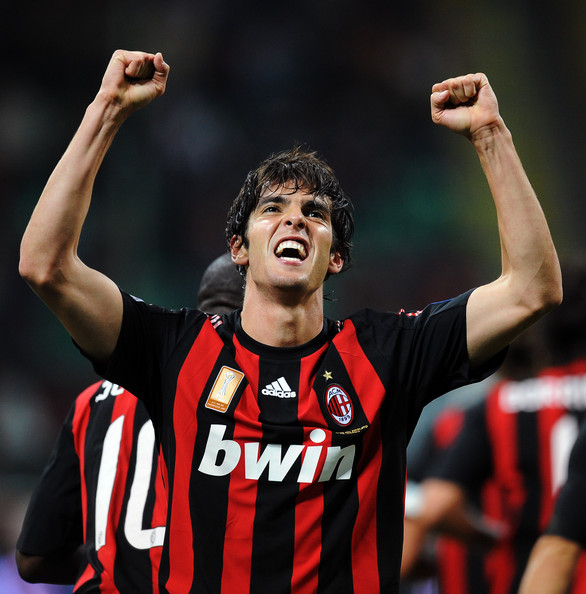 The Best Footballers Kaka, the international football player of Brazil