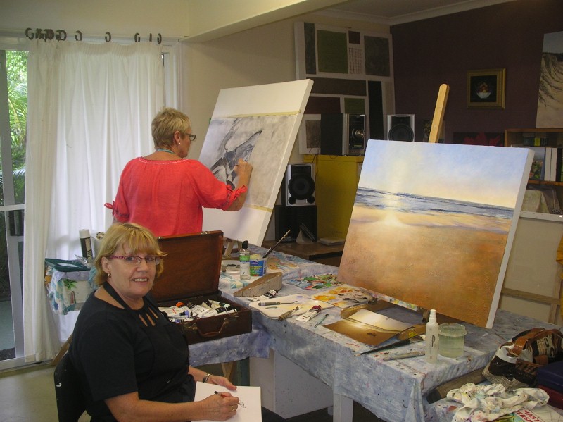 chris hobel art classes Drawing and Painting Classes Noosa