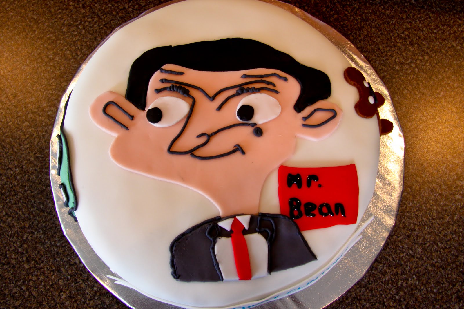 Cakes by Krista Sidhu: Happy Birthday - Mr. Bean Cake