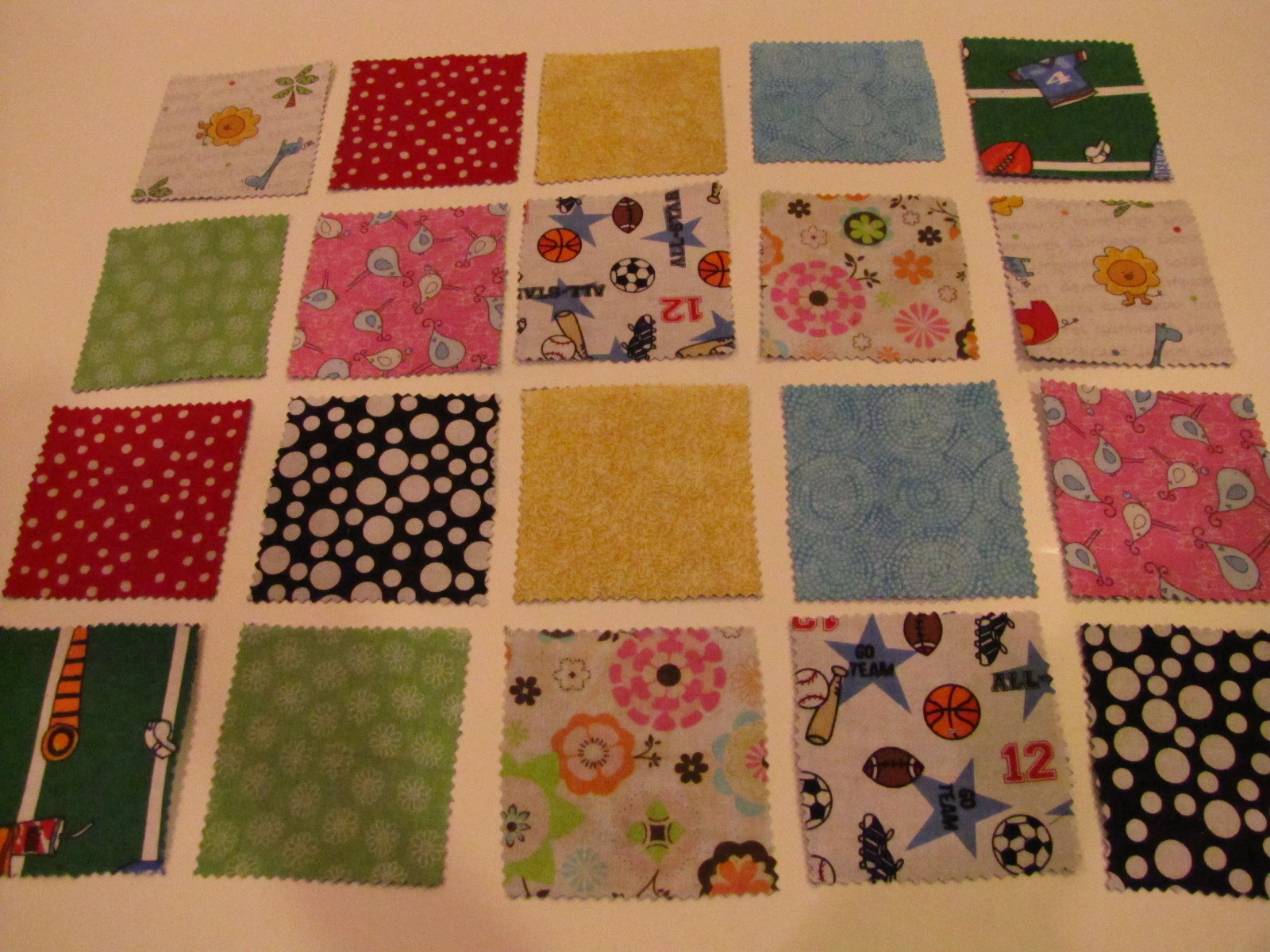 lil Mop Top No Sew Fabric Memory Game