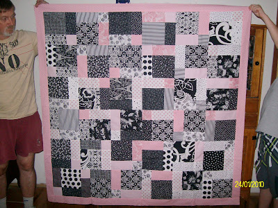 Black And White Quilt Pattern Stock Photo - Image: 14846370