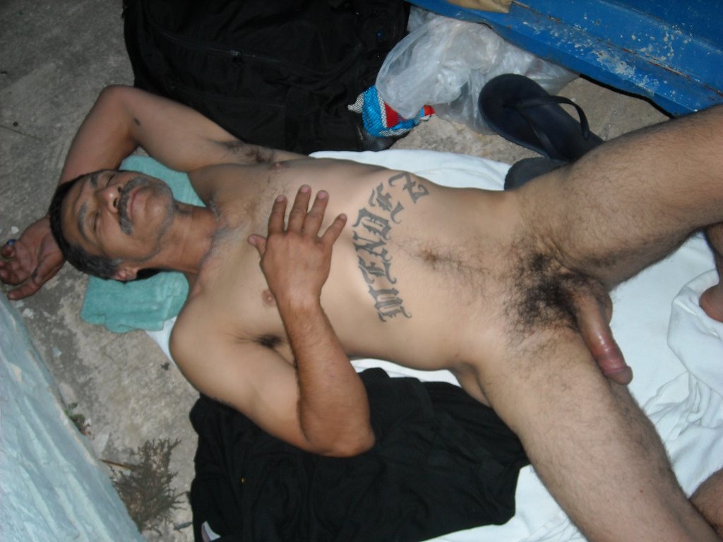 sexy naked homeless men photo