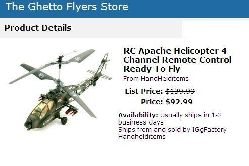 rc apache helicopter 4 channel remote control ready to fly