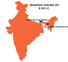 MISSION FIELDS OF EHCC IN NEPAL & MEGHALAYA