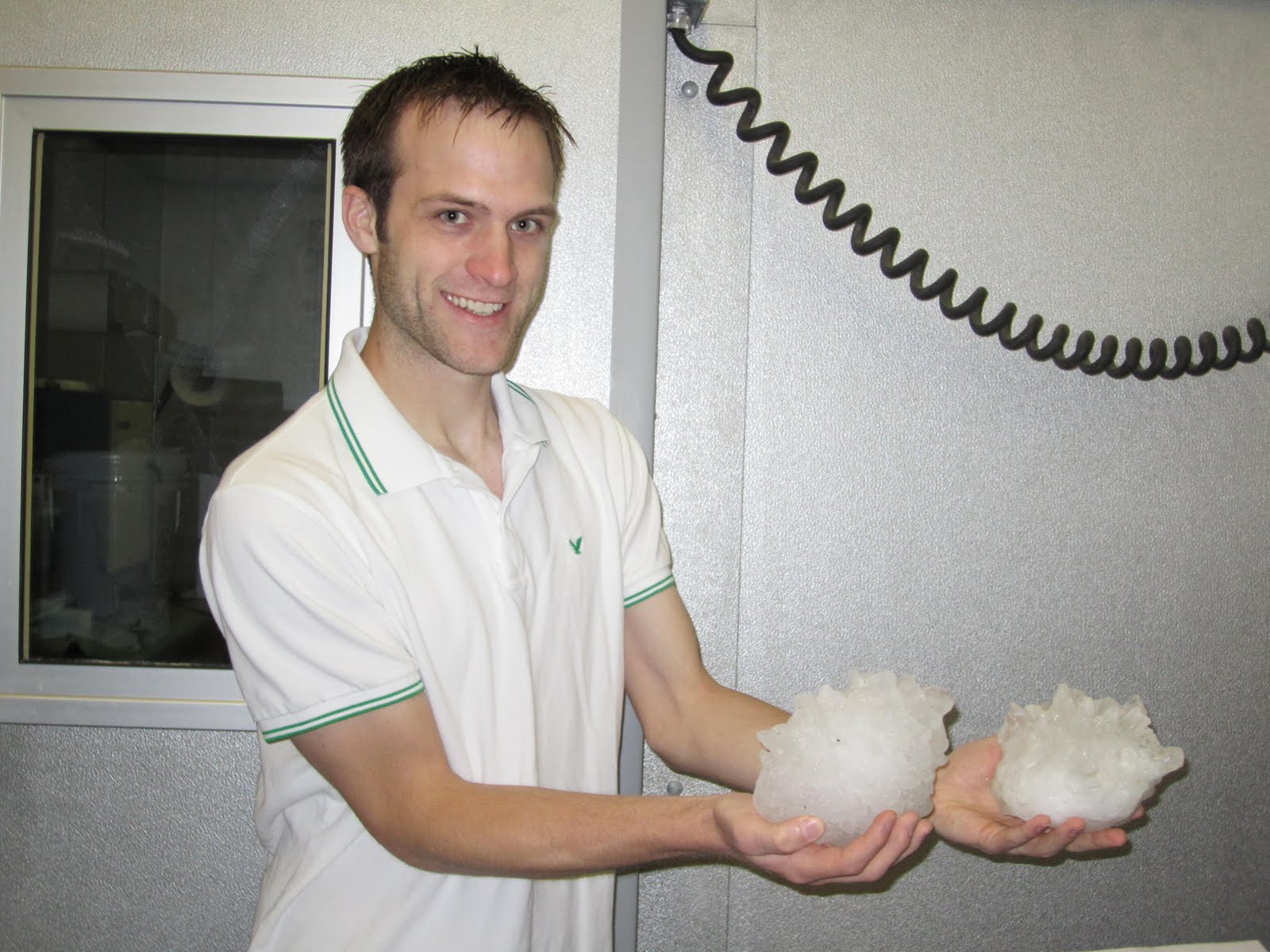 Cut To The Chase Largest Hailstone