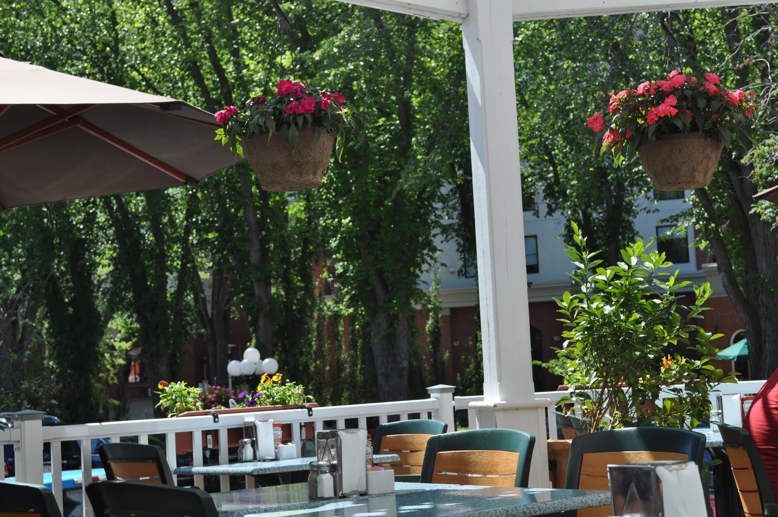 Loosen Your Belt Urban Diner the patio