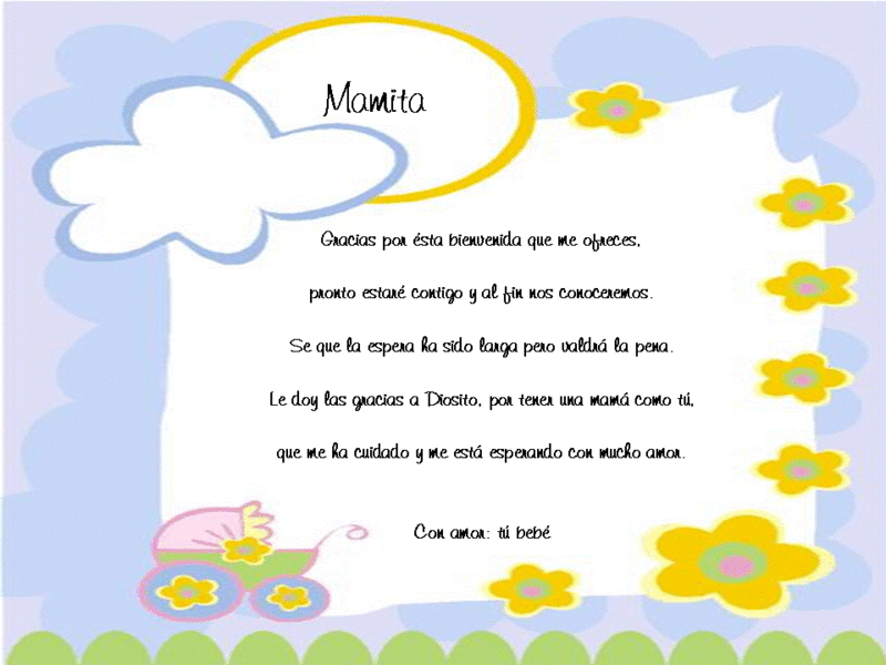 Frases bonitas para baby shower - Imagui