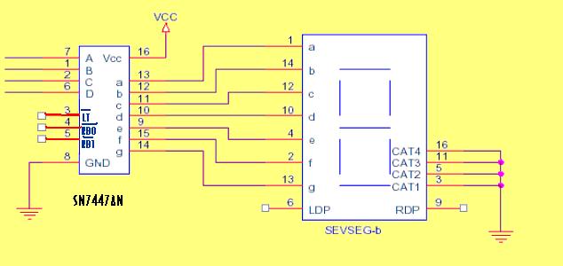 74ls47 Circuit Diagram