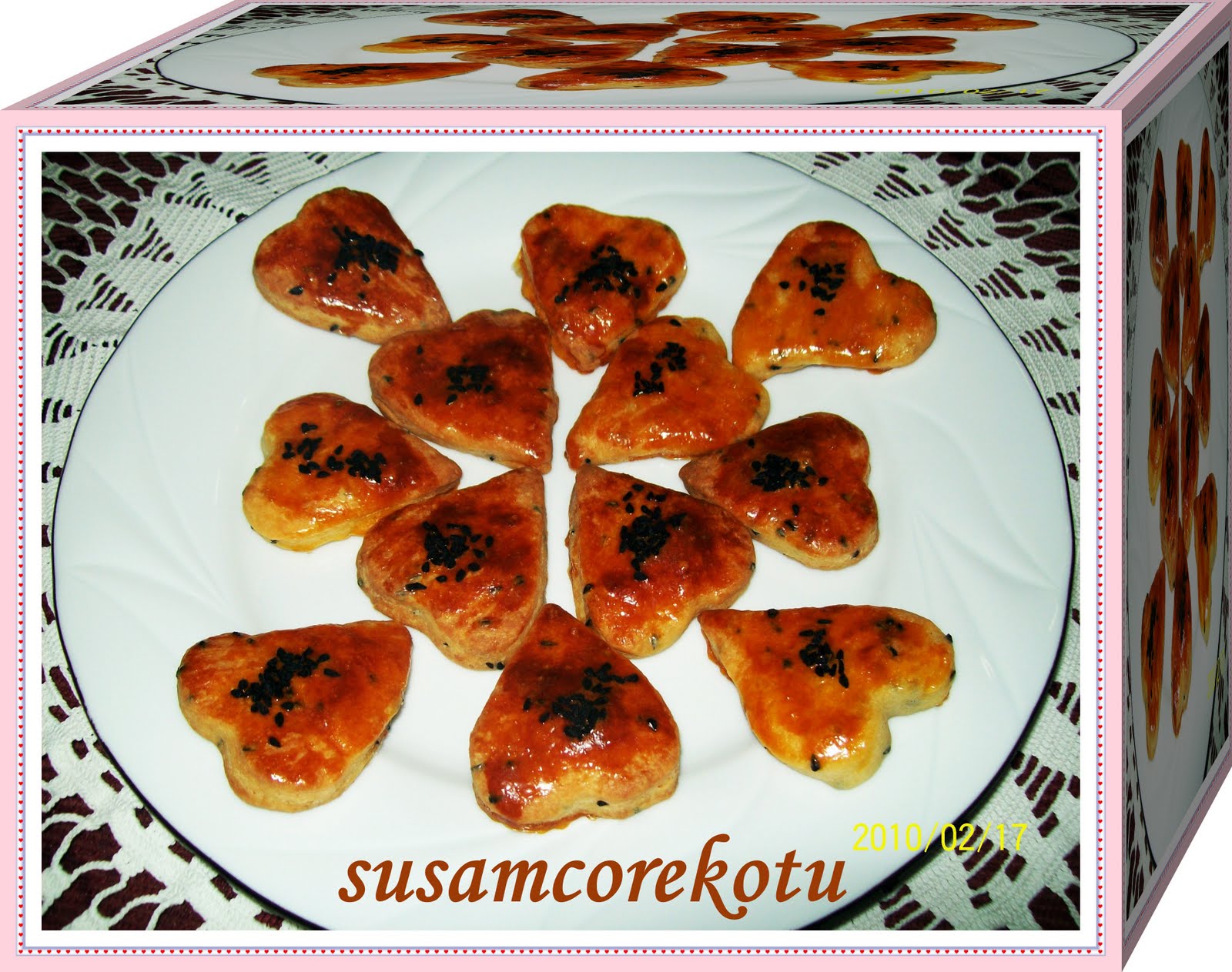 ÇÖREKOTLU ZEYTİNYAĞLI TUZLU KITIR KURABİYE Susam Çörek Otu Denenmiş