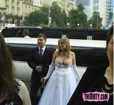 Showing Cleavage In Wedding Dress What Are Your Thoughts