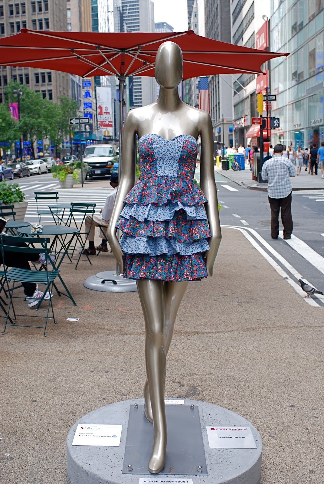 NYC ♥ NYC Sidewalk Catwalk Presents Mannequin Art and Fashion Exhibition