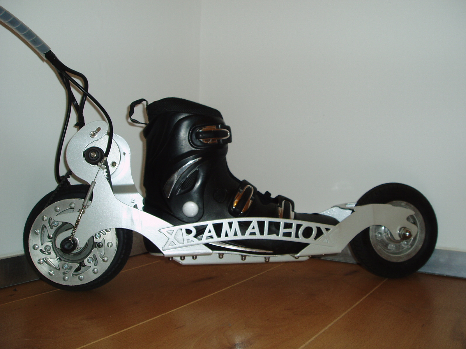 Some realized ideas 2007 Electric roller blades