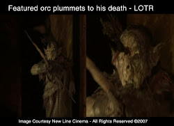 RJ was a featured Orc on Lord of the Rings. This was for shown in the first LOTR trailor