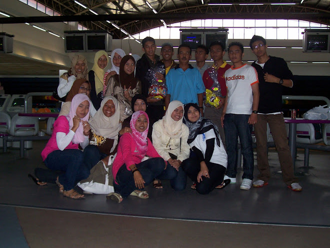 bowling bersama abah kami..