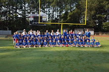 My football team with cheerleaders (this year!!)