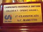 TITOLO CAMPIONATO 2007/2008
