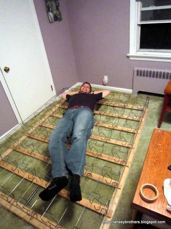 The Lansey Brothers' Blog What's Inside a Boxspring? Project