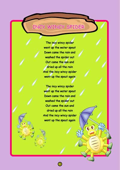 Preschool English Education Nursery Songs Vol 3 Nursery Songs Vol 3 With A Complimentary Vcd