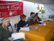 Lectura de poesía en xochimilco con Yamile