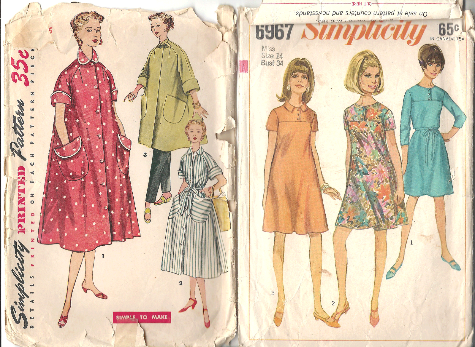 Dress Pattern Vintage 69