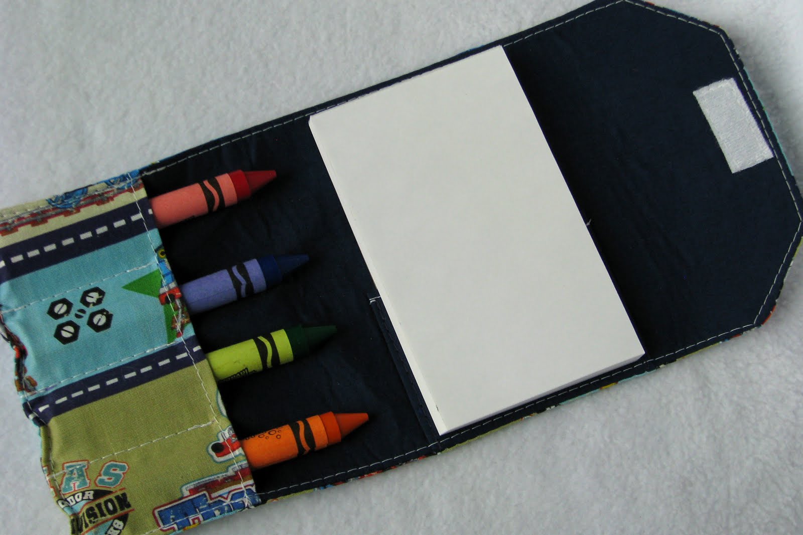 Handmade by Kiki Crayon Wallets