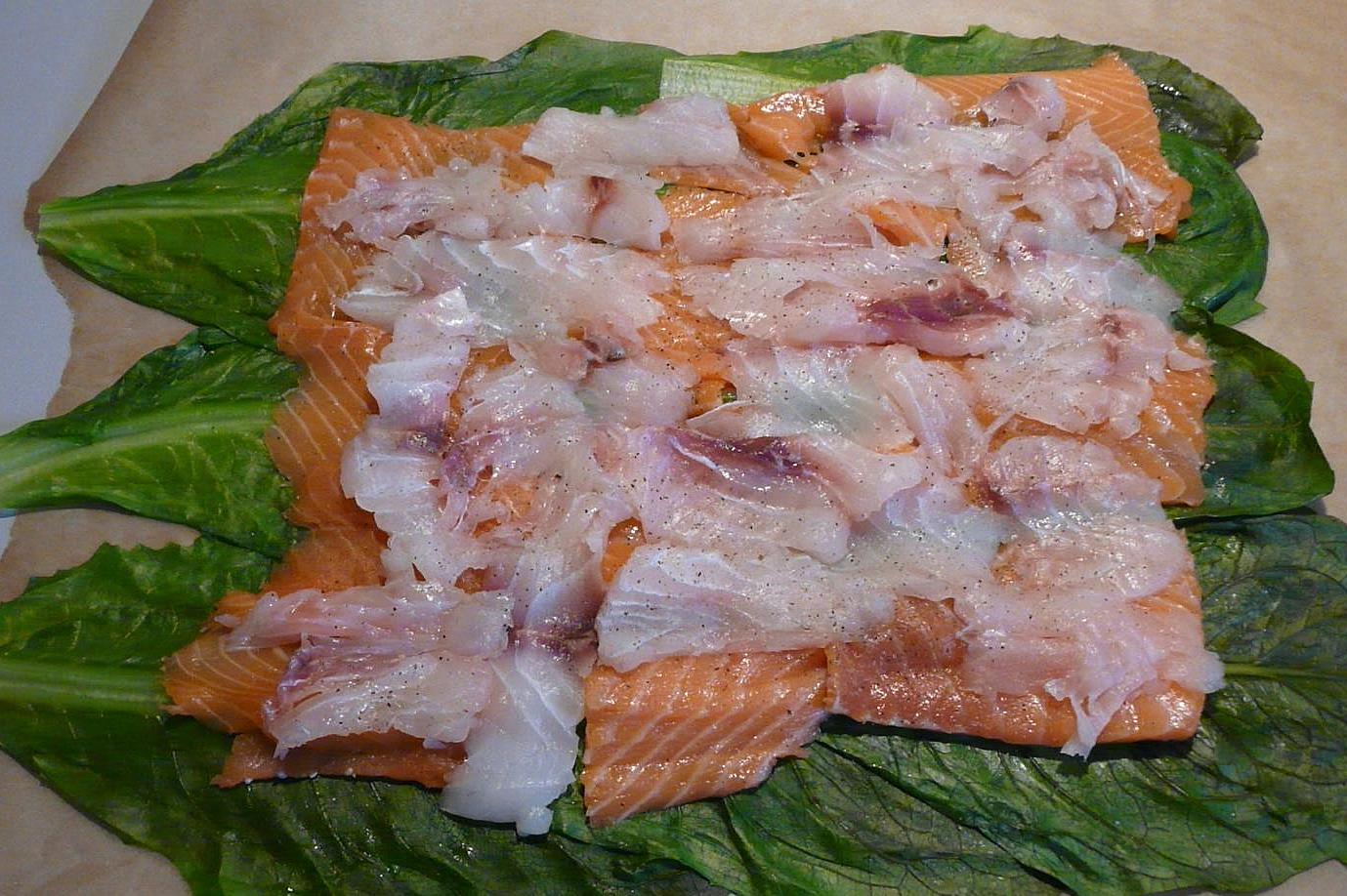 Kulinarische Welten zu Fisch- und Meeresfrucht: Zweierlei vom Fisch