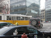 Hummer, Budapest, agresszió, közlekedés, Múzeum körút, Kálvin tér