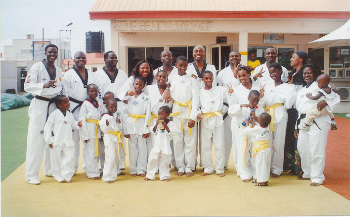 Lekki Taekwondo Academy (LTA) first taekwondo family founding members