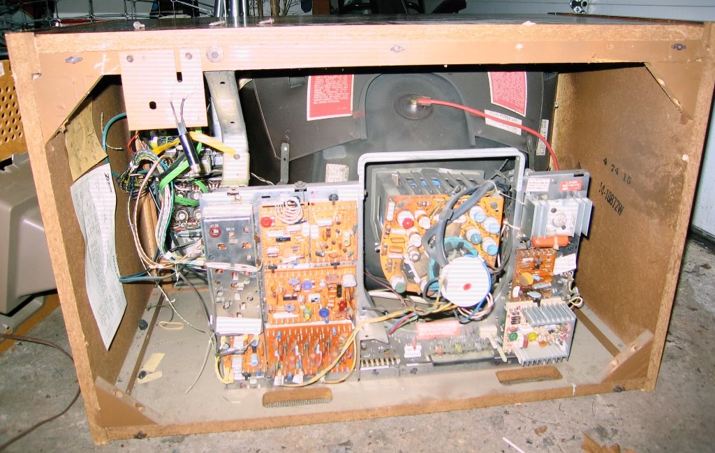 The Lansey Brothers' Blog What's Inside an Ancient Television