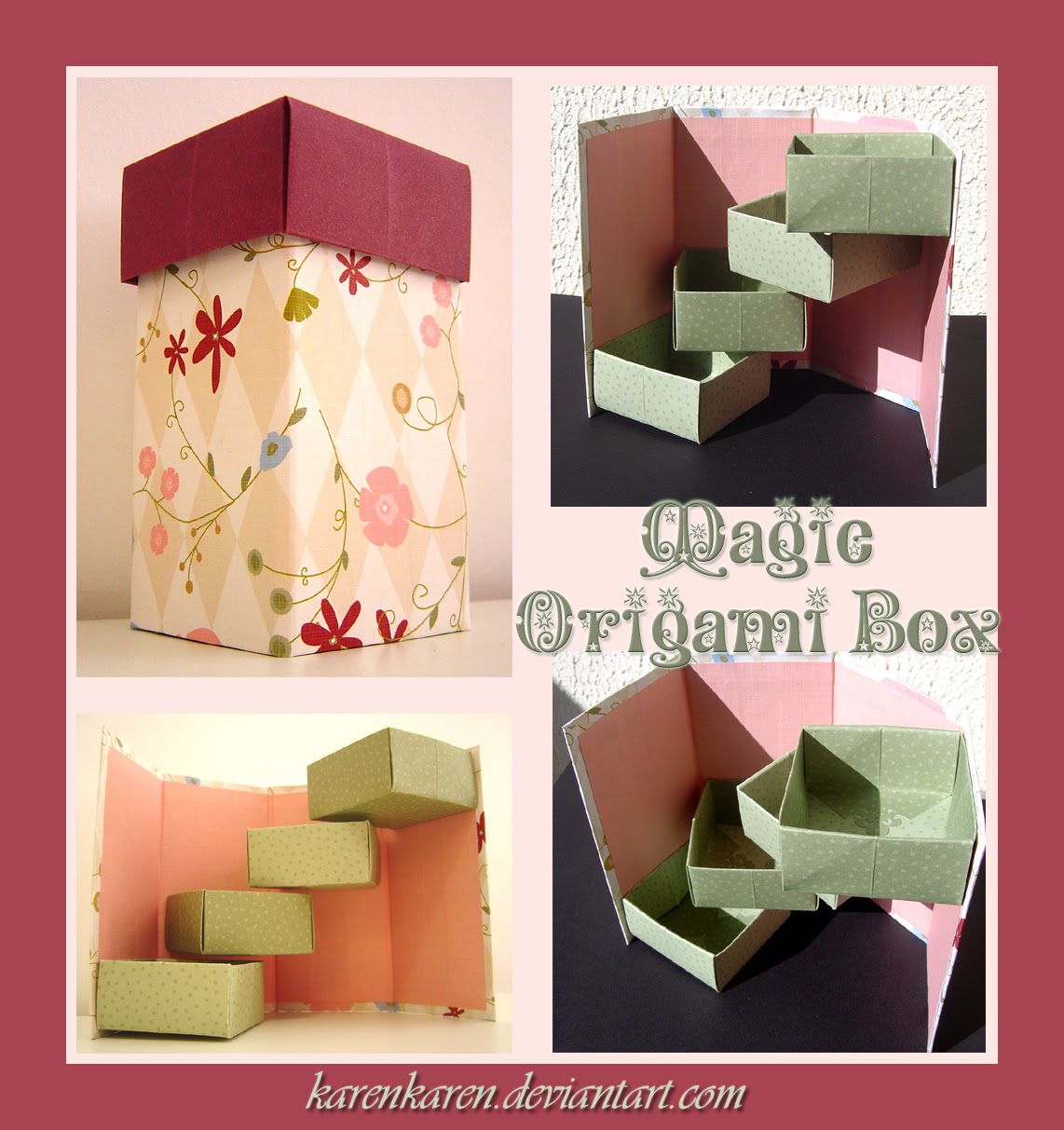 Magic Origami Box Karencraft