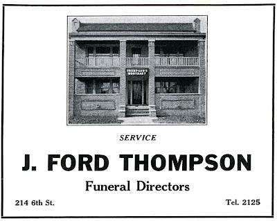 thompson funeral bunch brady nostalgia lorain county myself saw thought oh ad building when