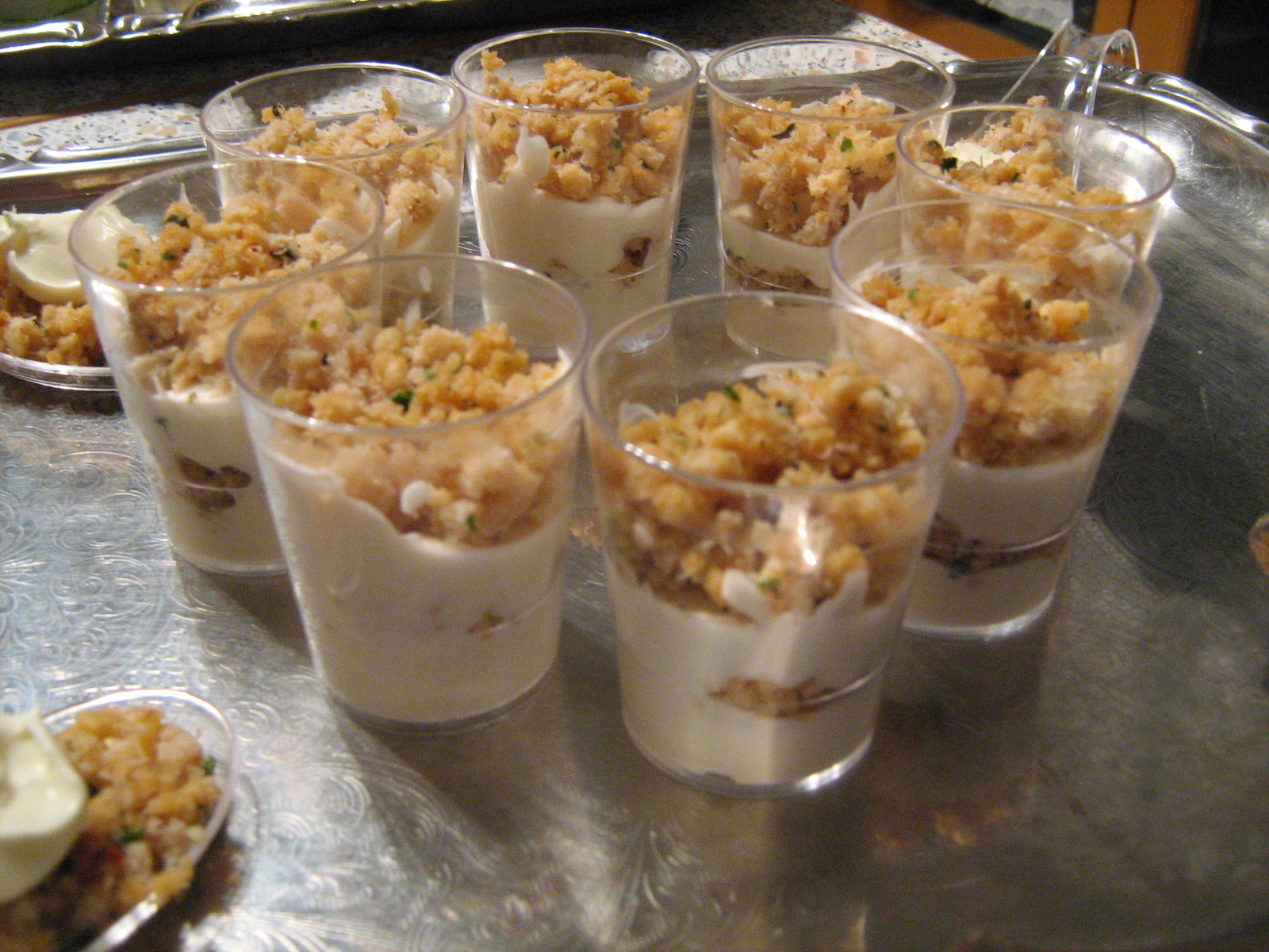 In Cucina...Bon appetit...: Verrine de crabe au fromage frais