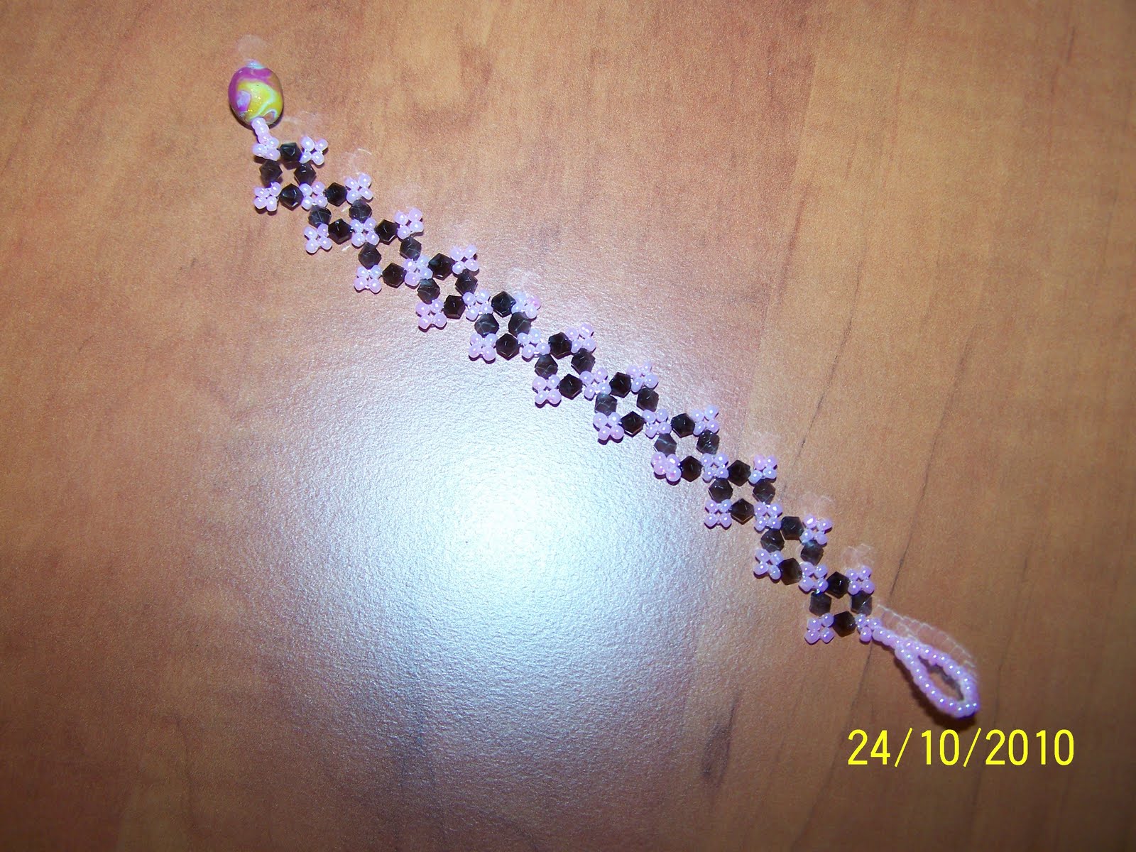 bracelet perle de rocaille simple
