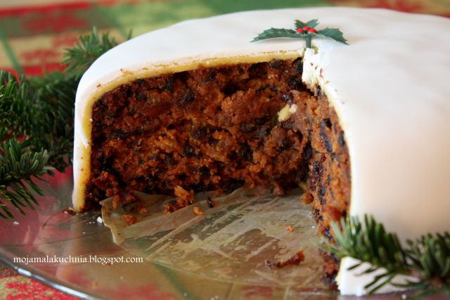 Moja Mała Kuchnia: Traditional English Christmas Cake - tradycyjne ...