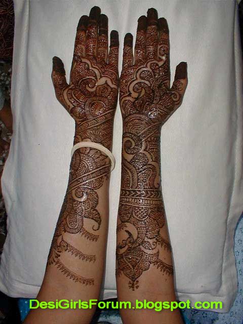 Mehndi Designs for Girls on Eid Day - 13 Pictures ~ Top 