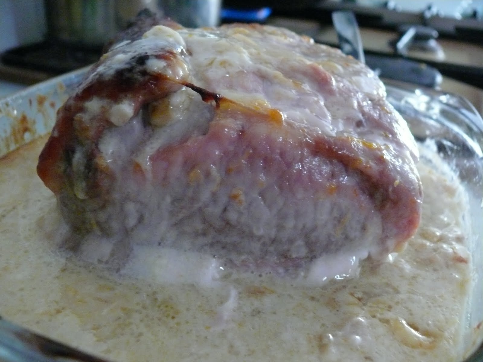 Aux p'tits délices de Corinne: Roti de porc abricot coco