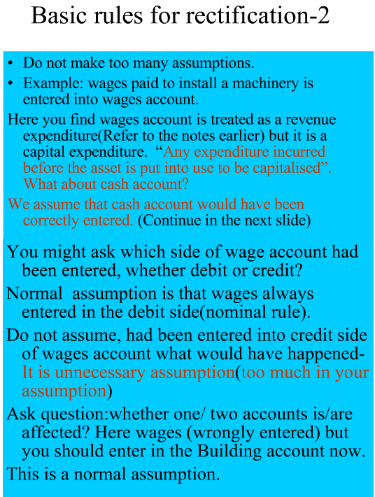 How to Rectify Errors Accounting Education