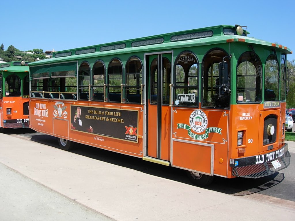 The Dilettante Photographer Trolley Tour Car, San Diego