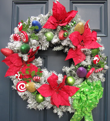 She's a Sassy Lady: All That Glitters Blog Hop - Christmas Wreath