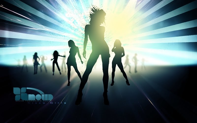 Vector Graphics for Your Inspiration: Disco Girl Vector