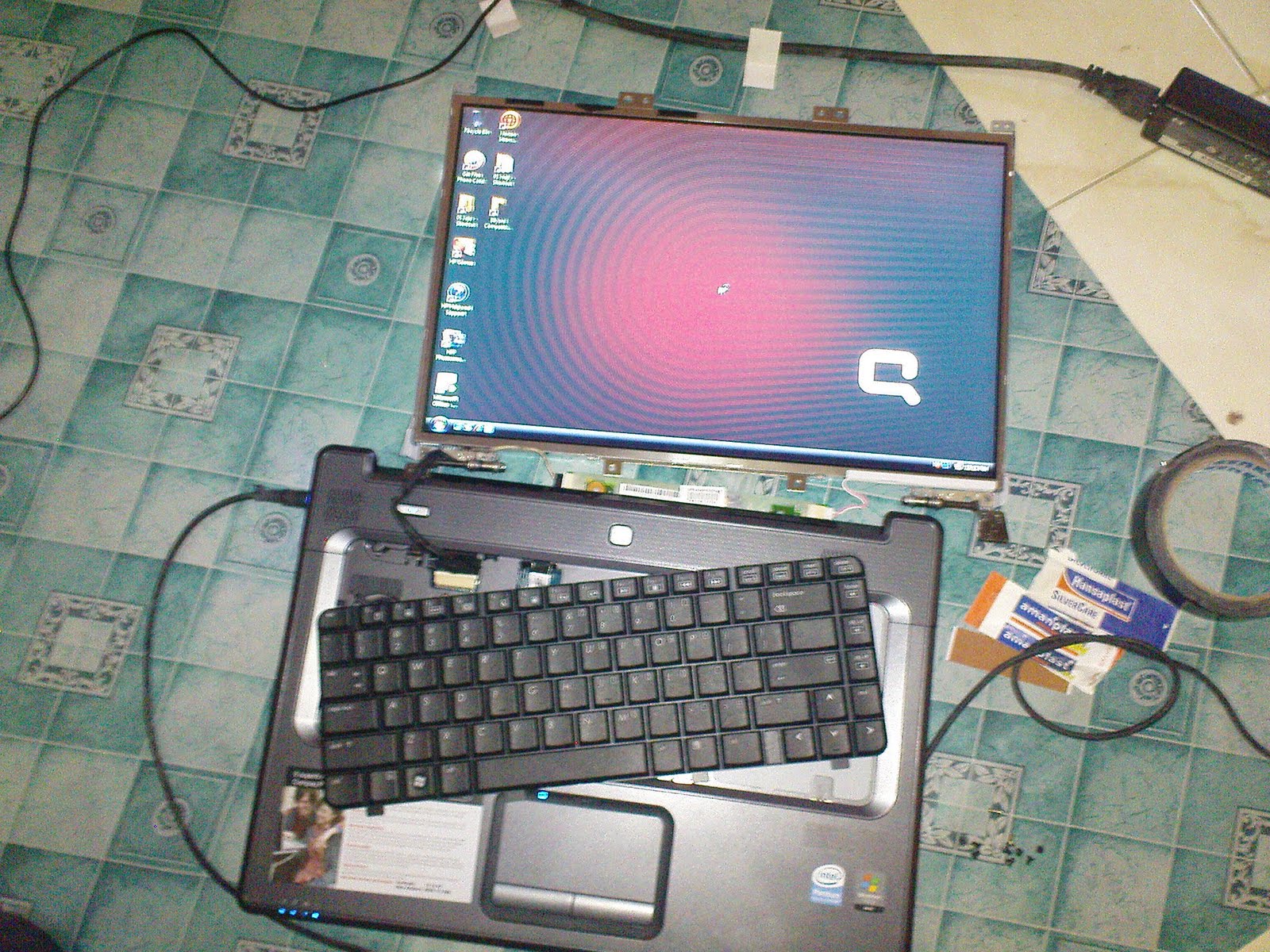Laptop Hp Layar Blank