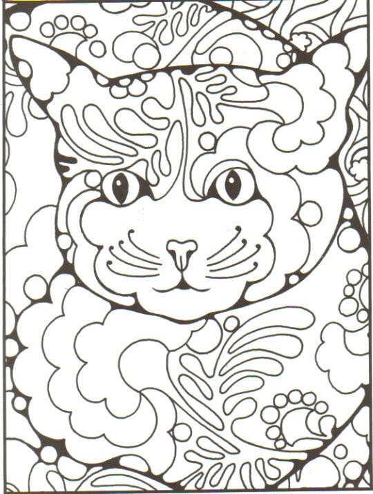 zentangle coloring pages free - photo #6