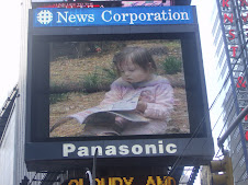 Chloe makes the Big Screen in Times Square!