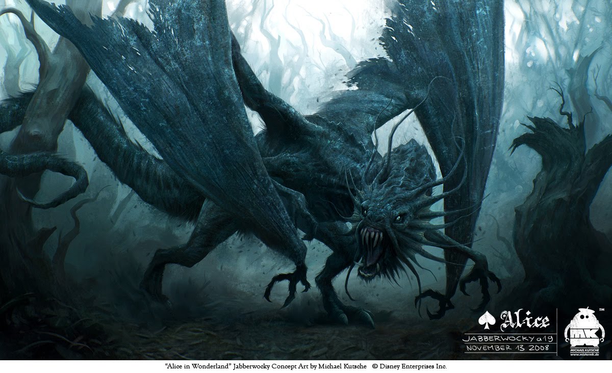 MICHAEL KUTSCHE Alice in Wonderland Jabberwocky