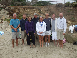 Pennys San Miguel, Santa Barbara Channel swim crew - thanks guys